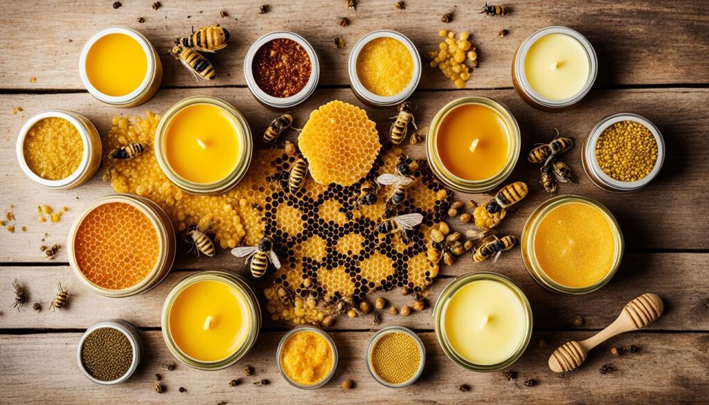 Produkte der Bienen