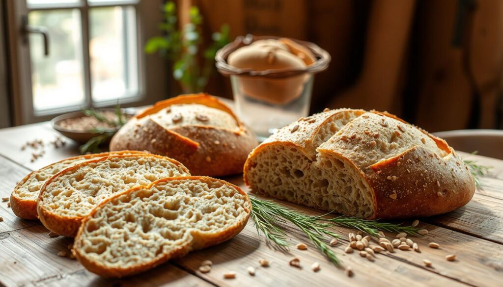 Fermentiertes Buchweizenbrot