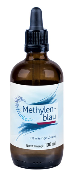 Flasche Methylenblau